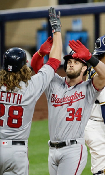 Nationals flex their muscles in 8-5 win over Padres